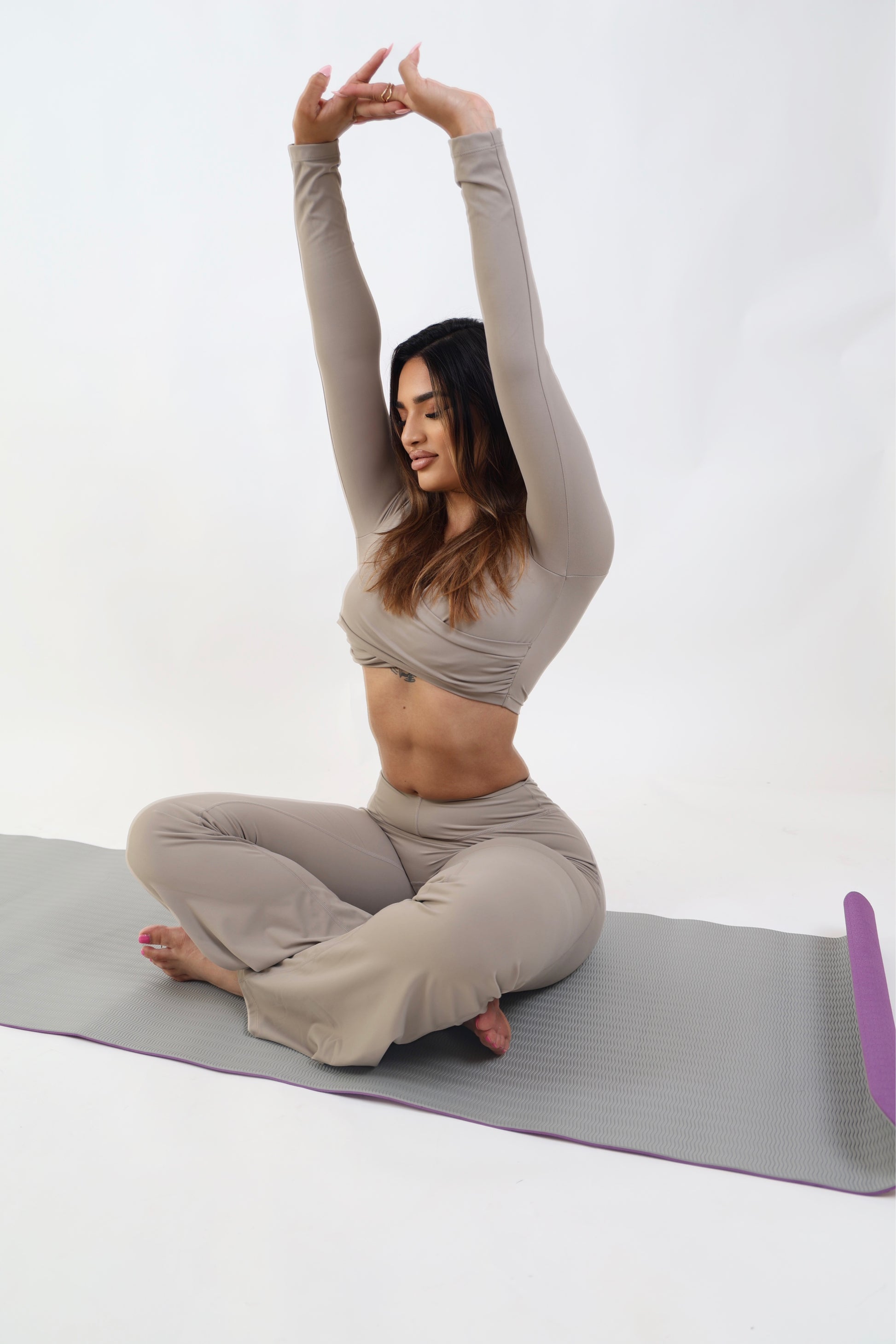 Ensemble Taupe Croisé Jenny